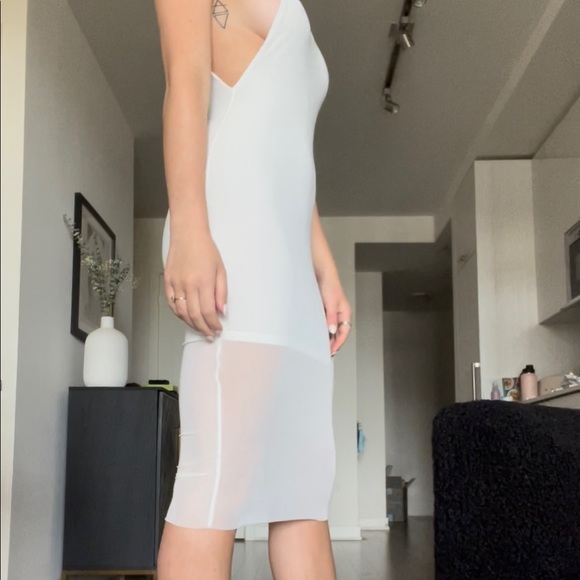 White DASH pool party dress - Picture 1 of 4